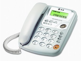 F004多功能來電顯示福多多電話機-超大鈴聲！